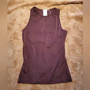 Wolford Workout Tank Color: Port Royale(Dark Brown) Size: XS